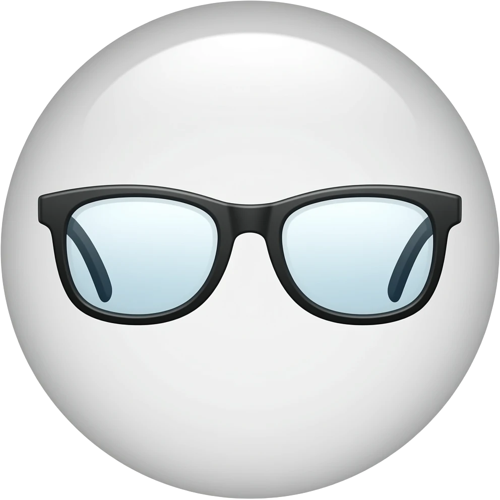 glasses emoji