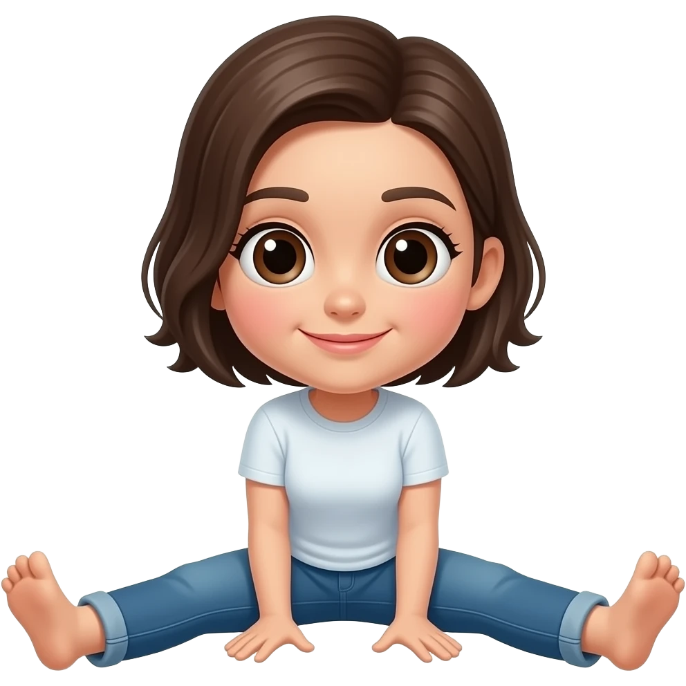 Legs spread open emoji