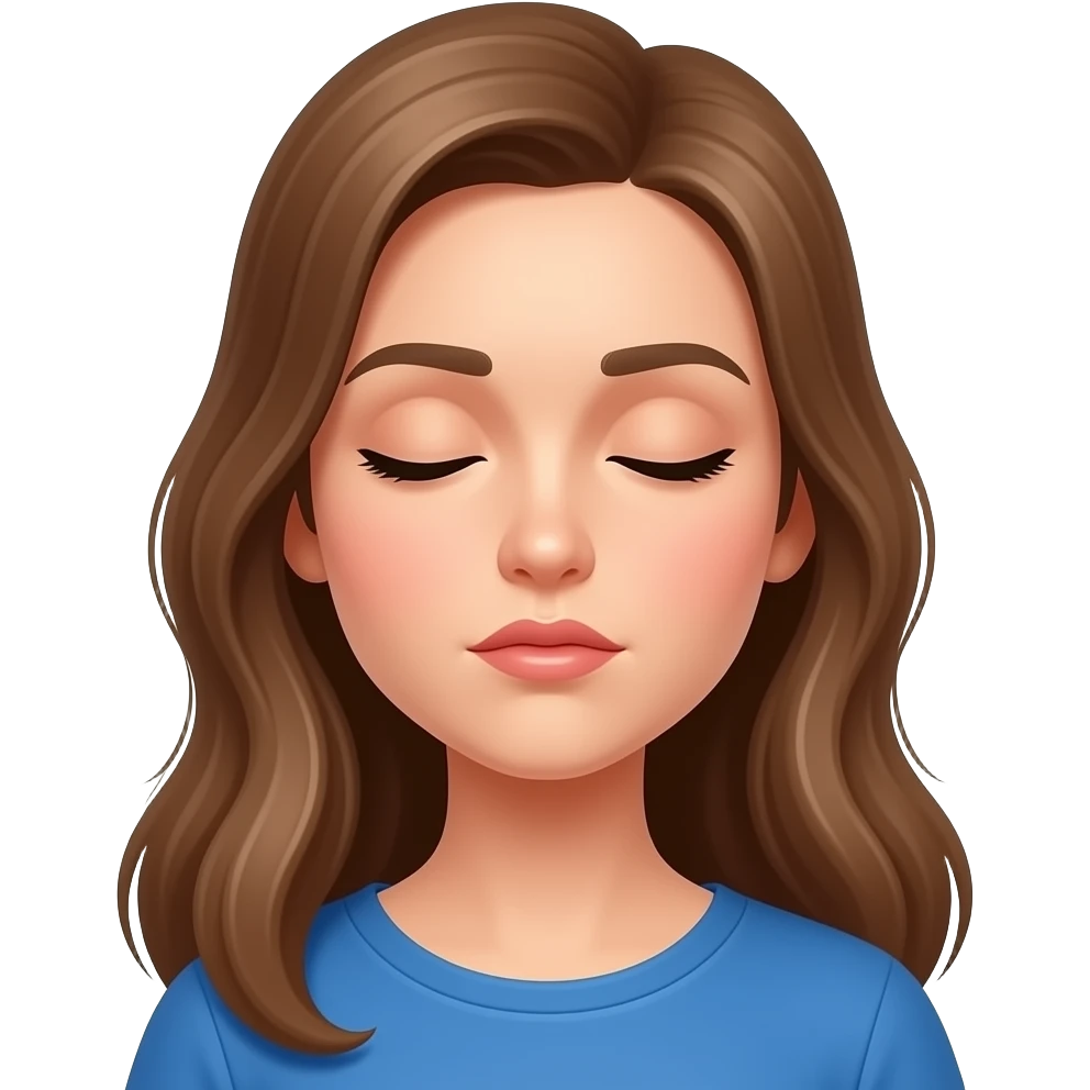 Ukrainian woman snoring emoji