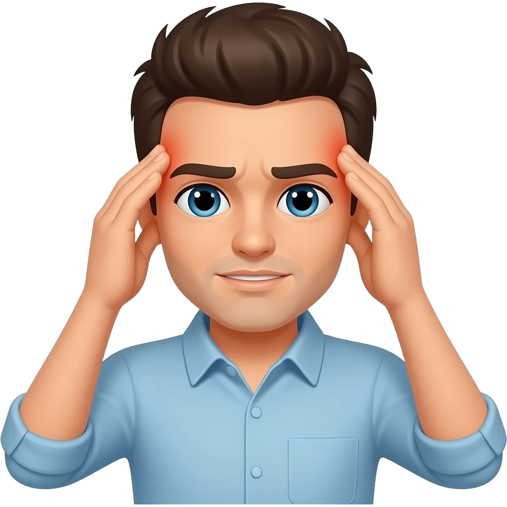 Headache emoji