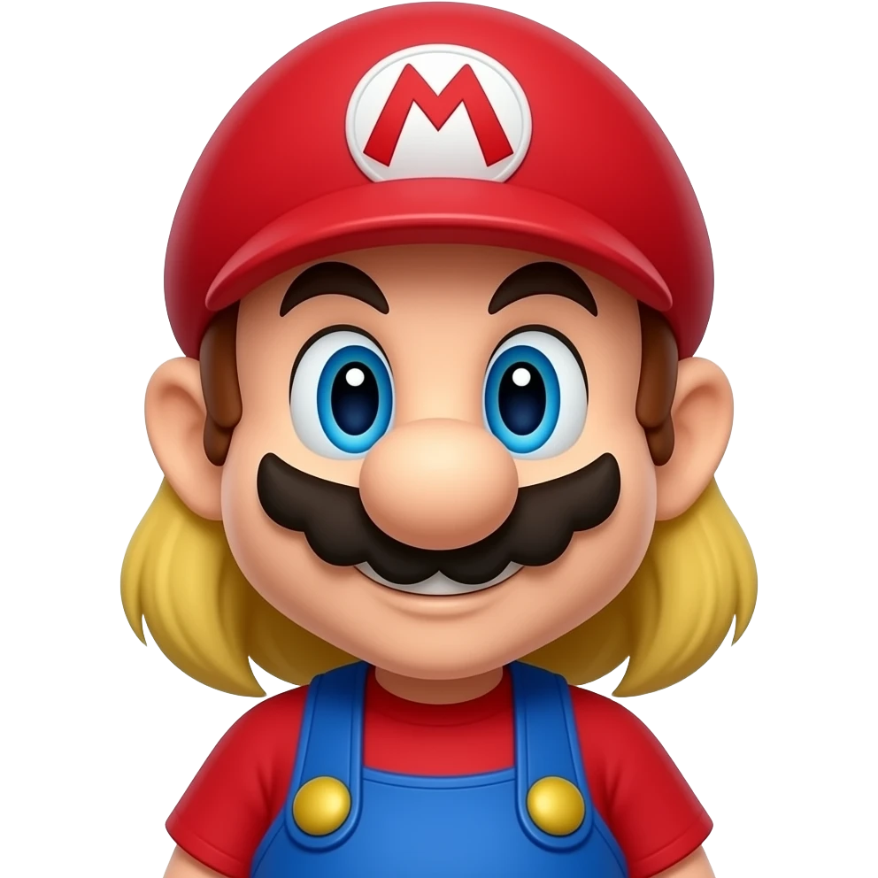 Peachette from super Mario bros. U deluxe emoji