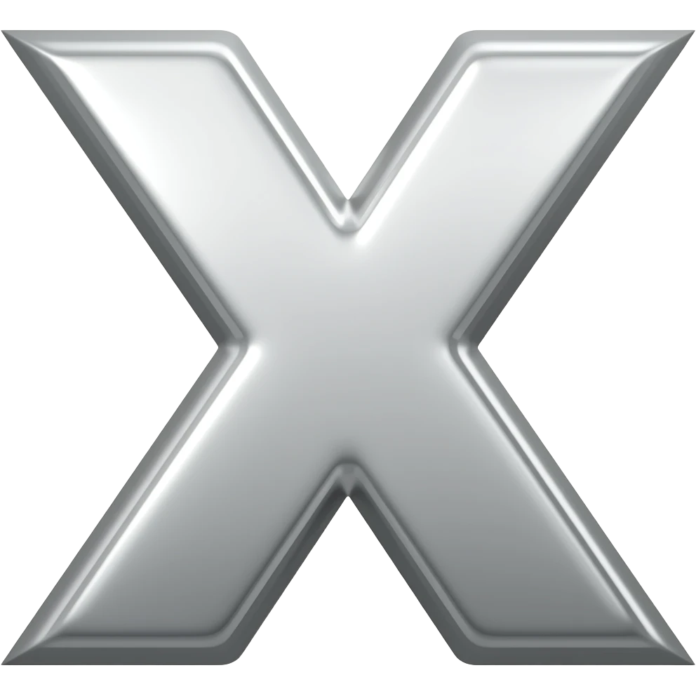 x emoji