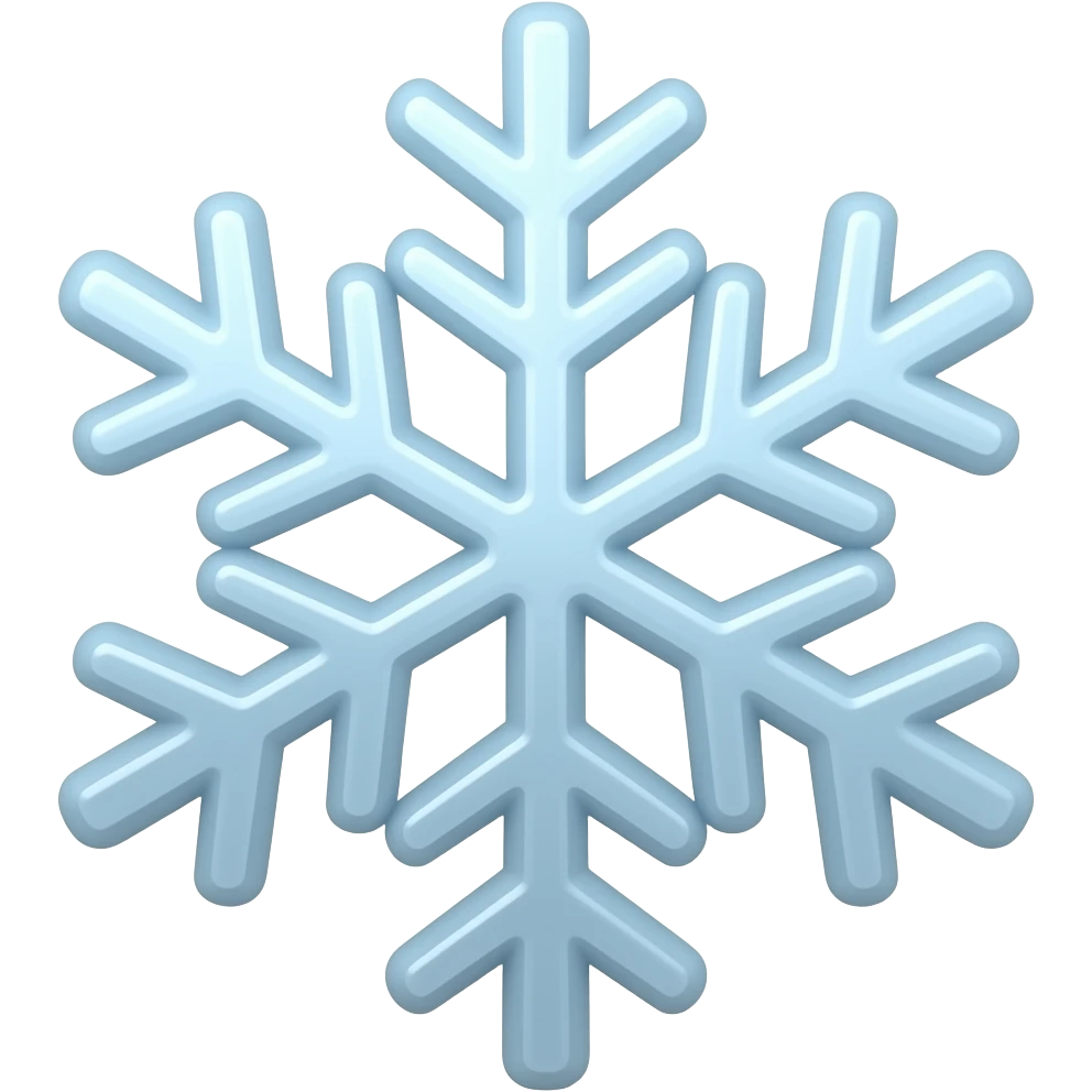 snowflake emoji