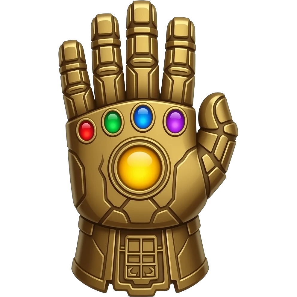 thanos gauntlet emoji emoji
