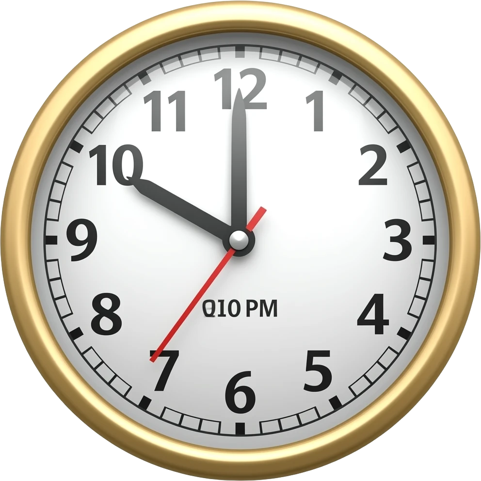 time emoji