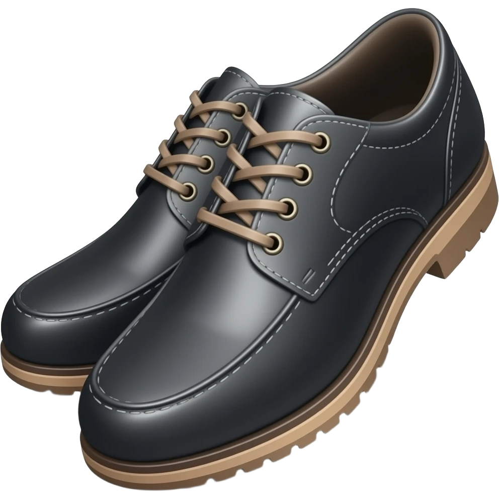 black  shoes emoji