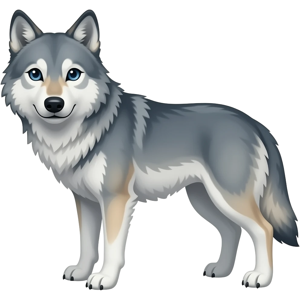 wolf emoji