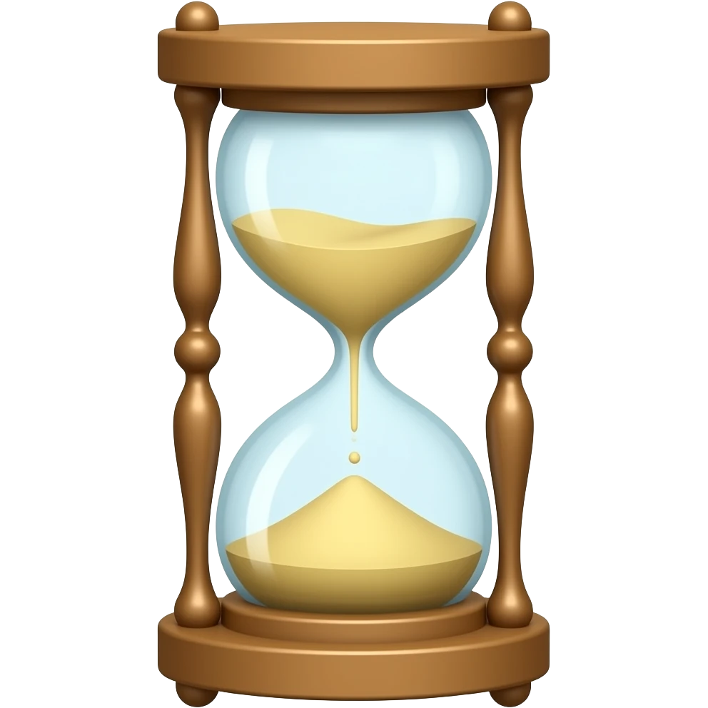sand watch emoji