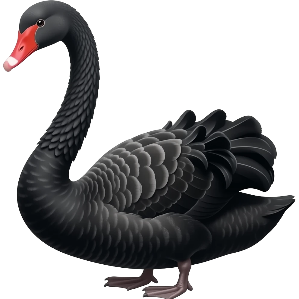 🦢 same as black emoji
