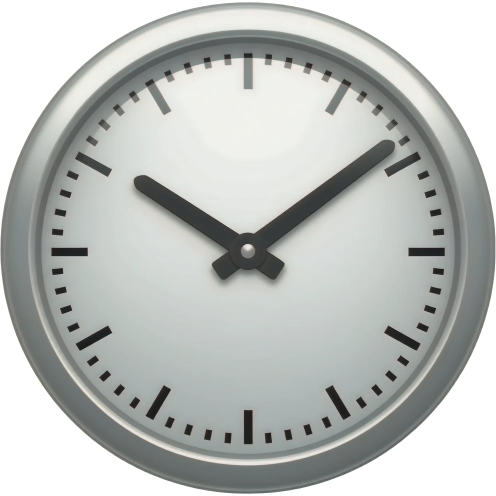 time emoji