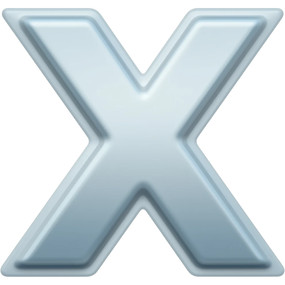 A letter emoji