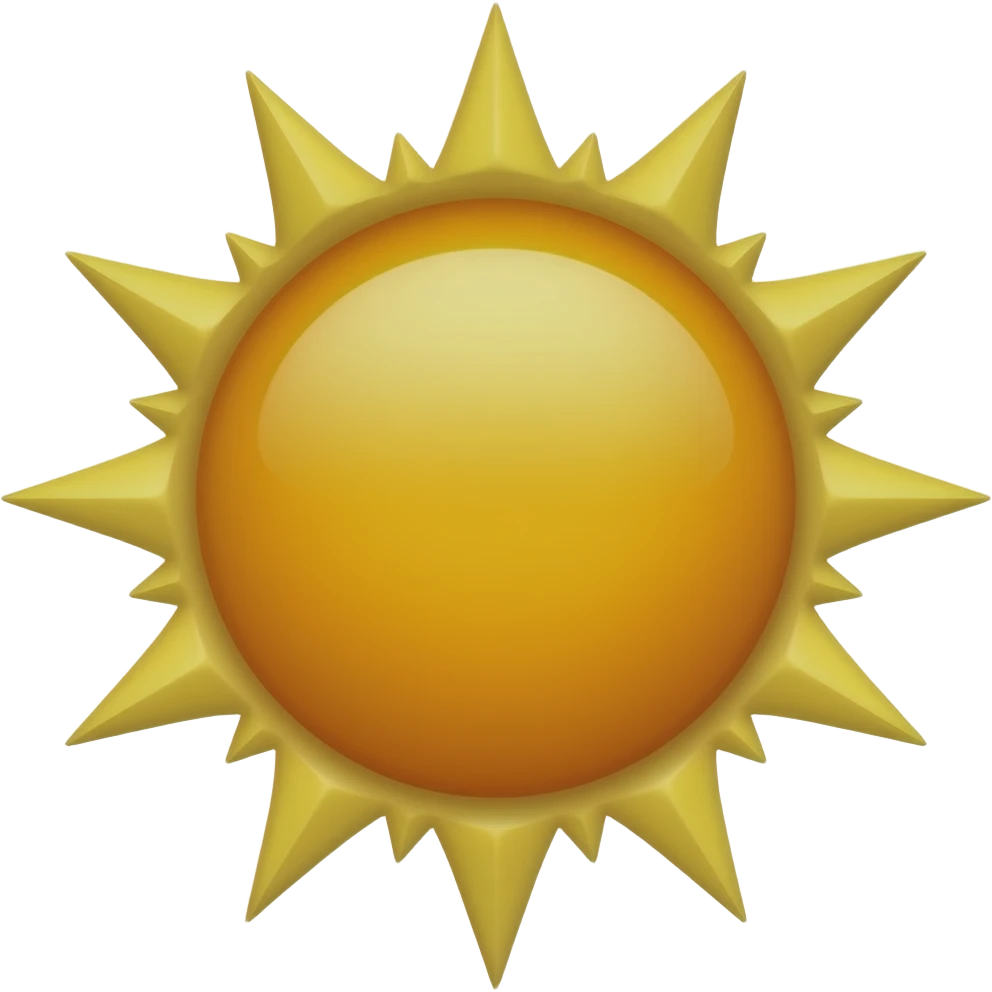 sun ANIMATED emoji