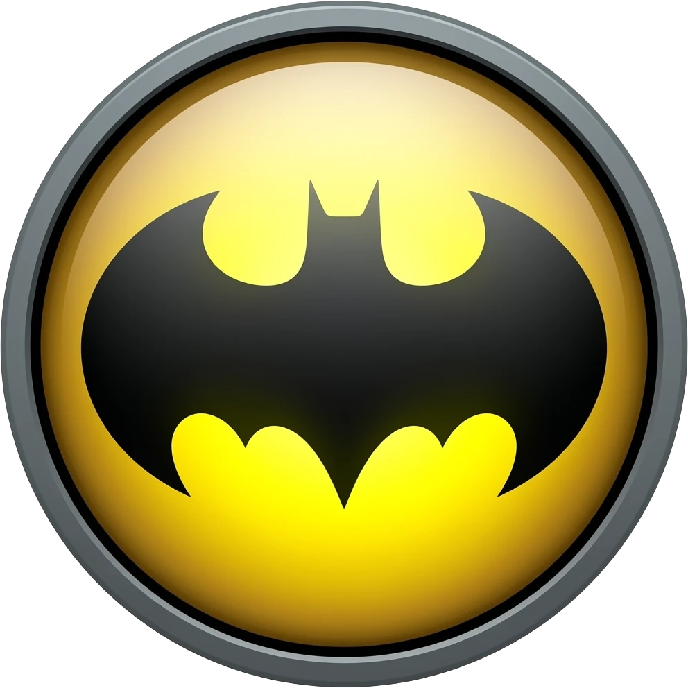 bat signal light emoji