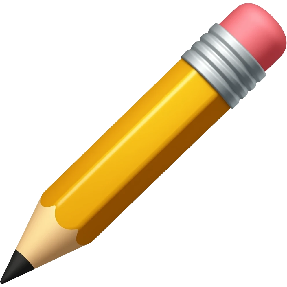 pencil emoji