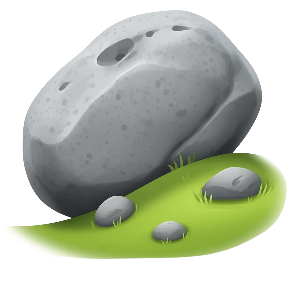 rolling rock emoji