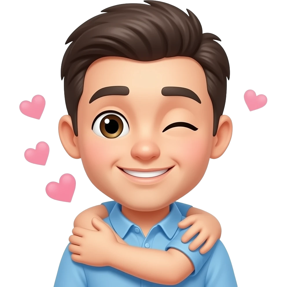 😉+🫶🏻 emoji