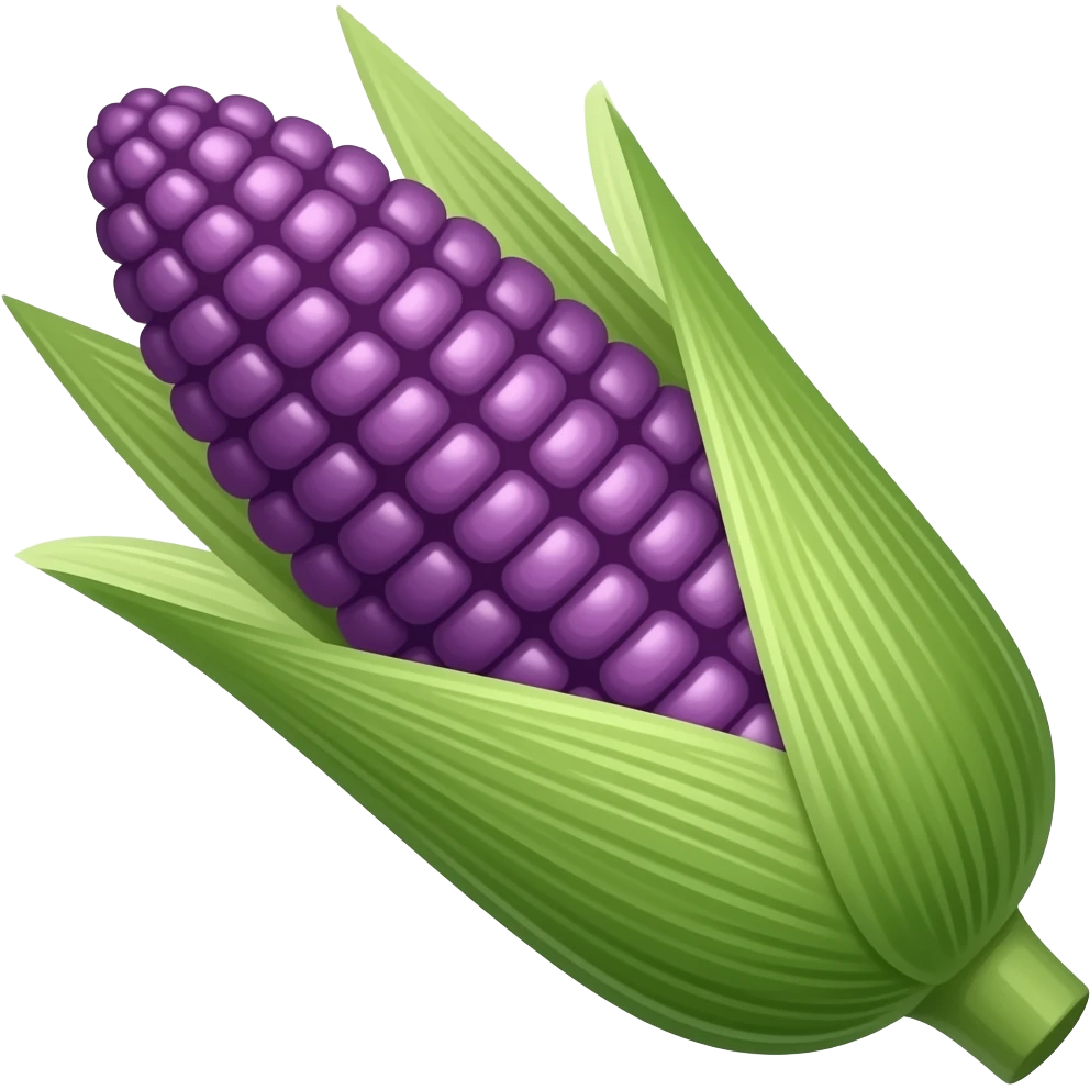 corn purple emoji