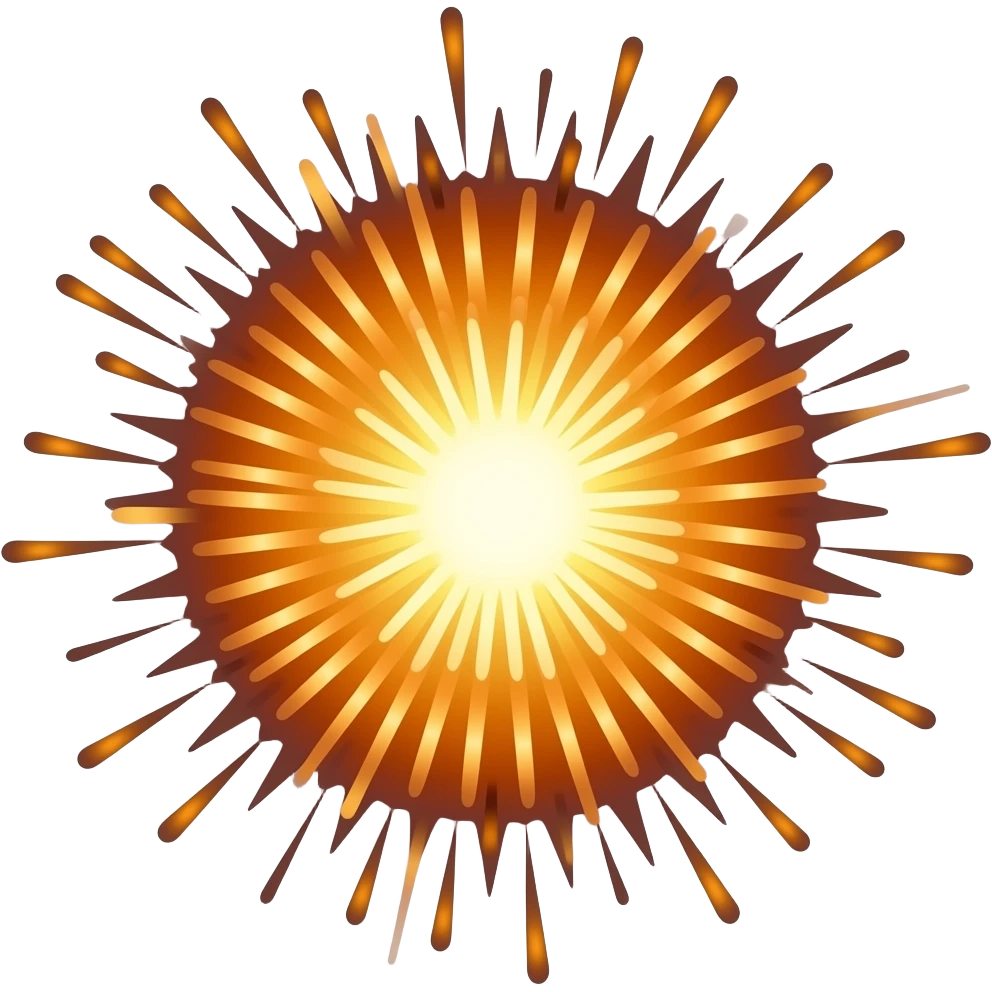 Explosion emoji