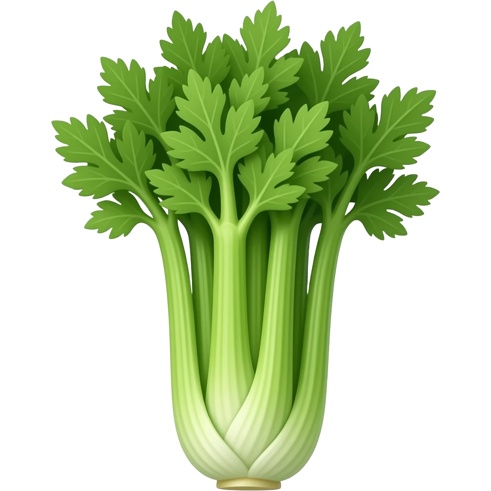 realistic celery emoji