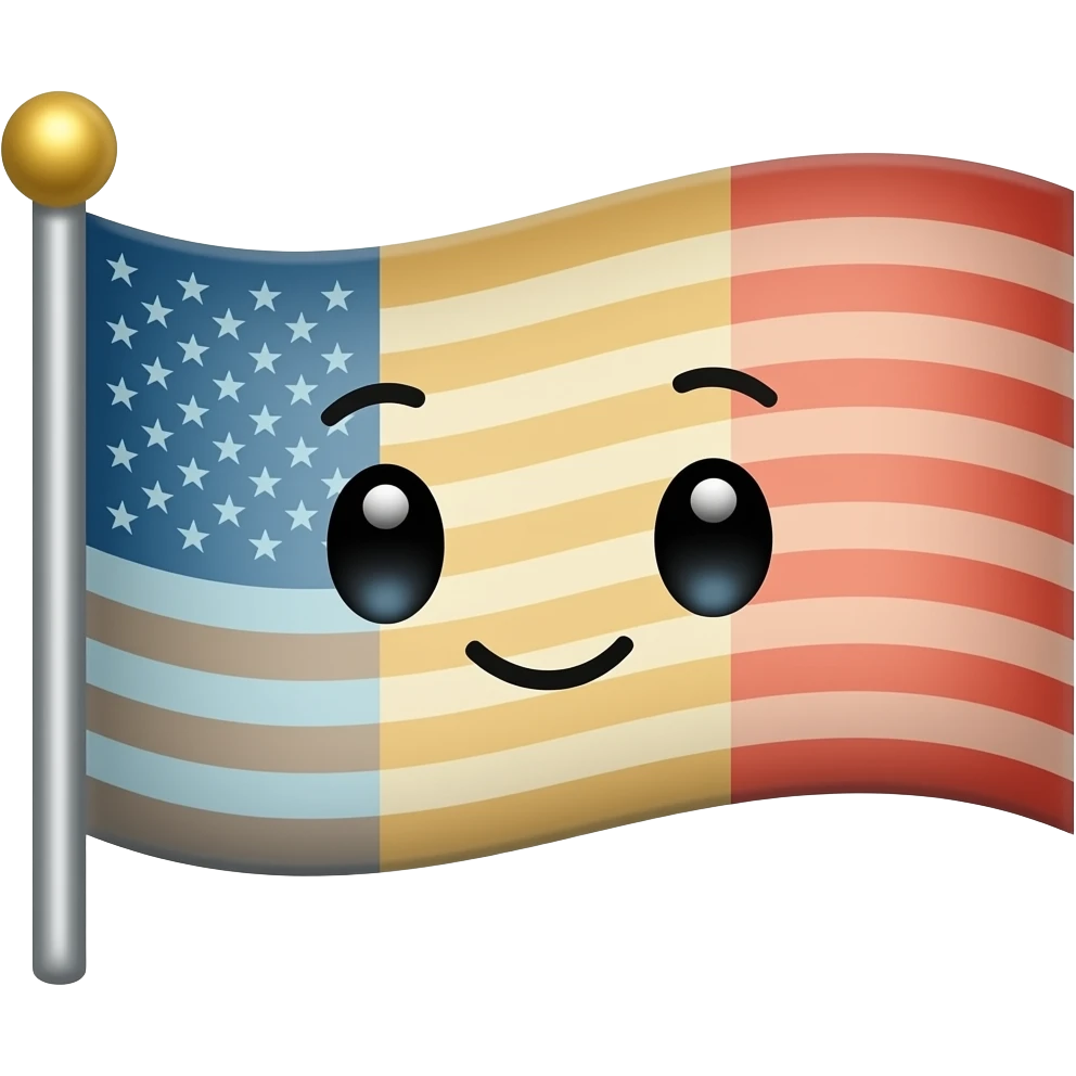 cute book on flag emoji