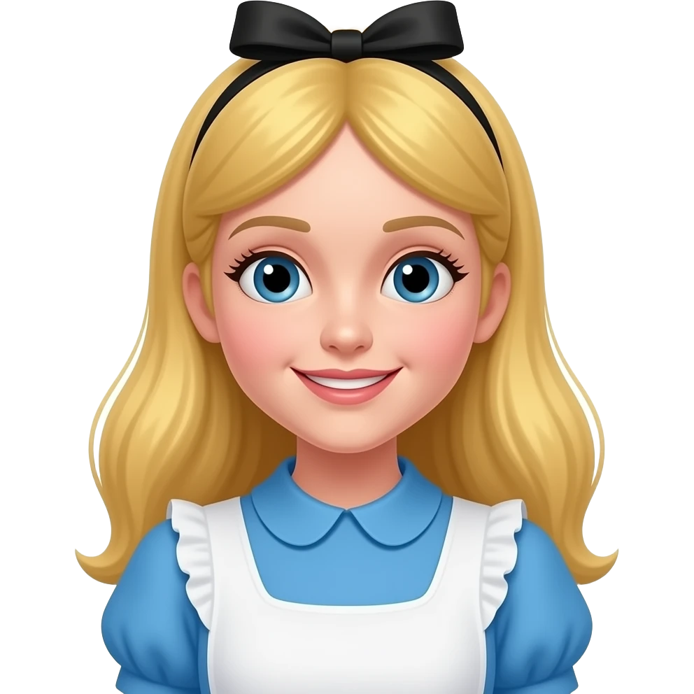 Alice in wonderland emoji