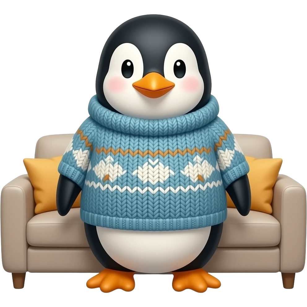 Homepolete penguin emoji