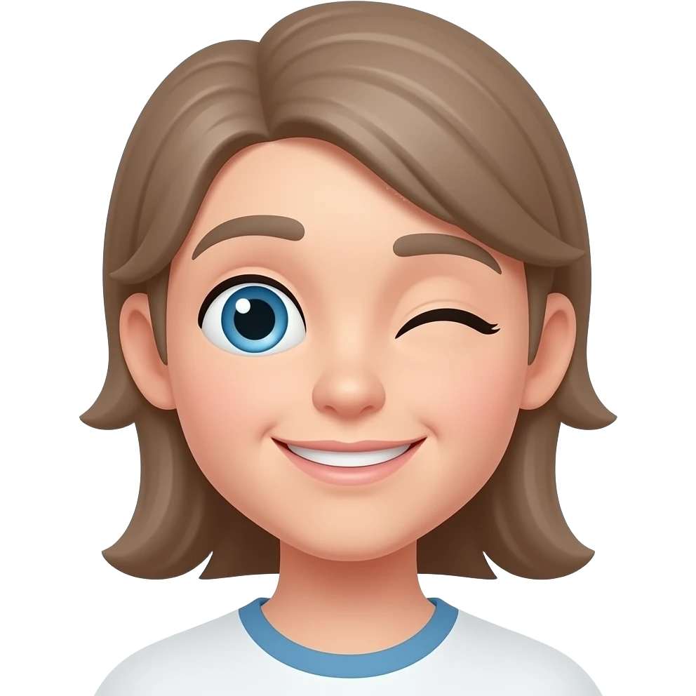 winkend emoji