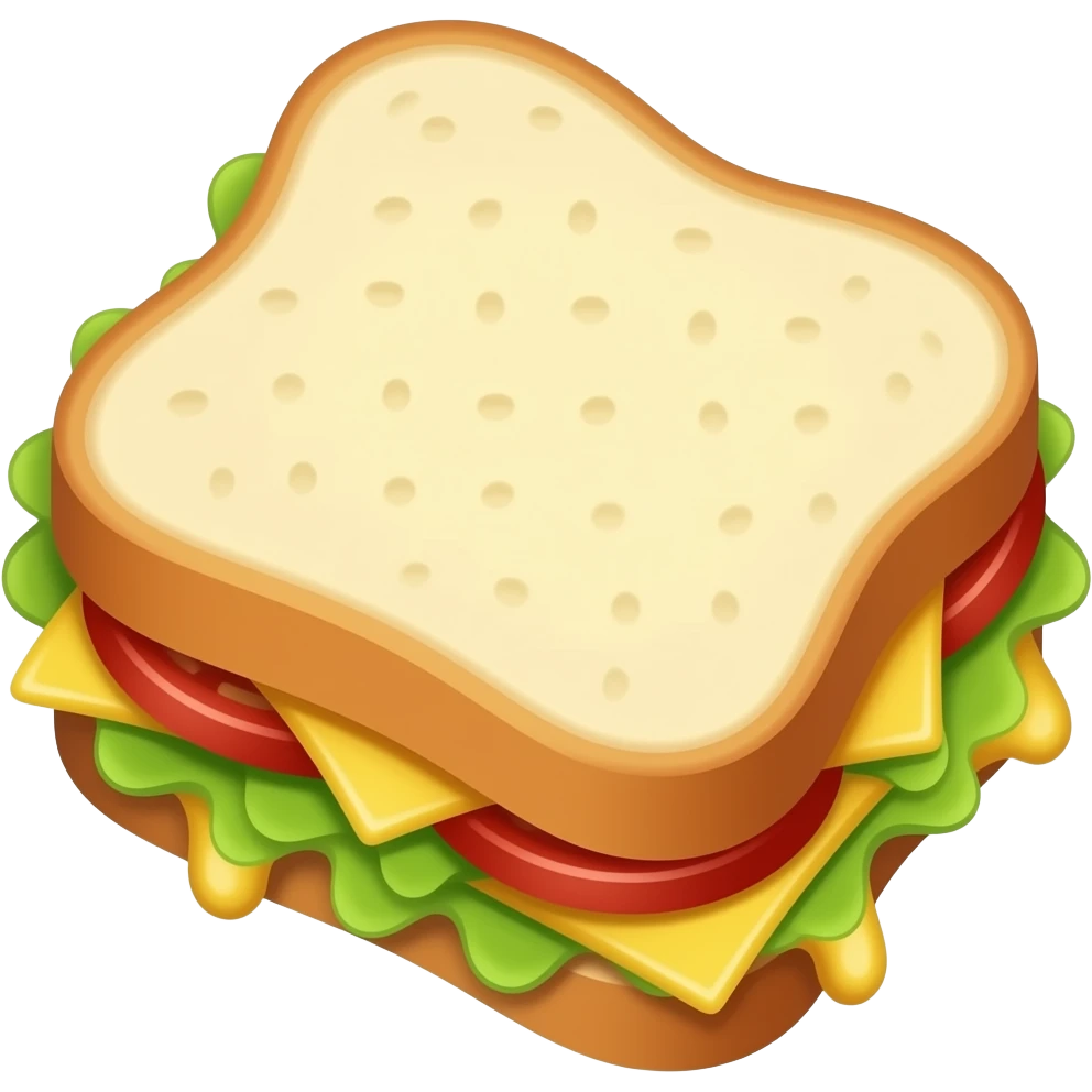 Jelly on sandwich emoji