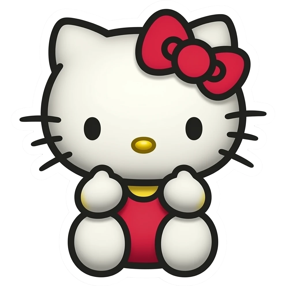 Stikers de hello Kitty emoji