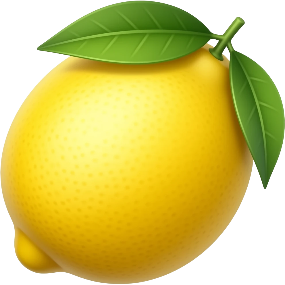 lemon emoji