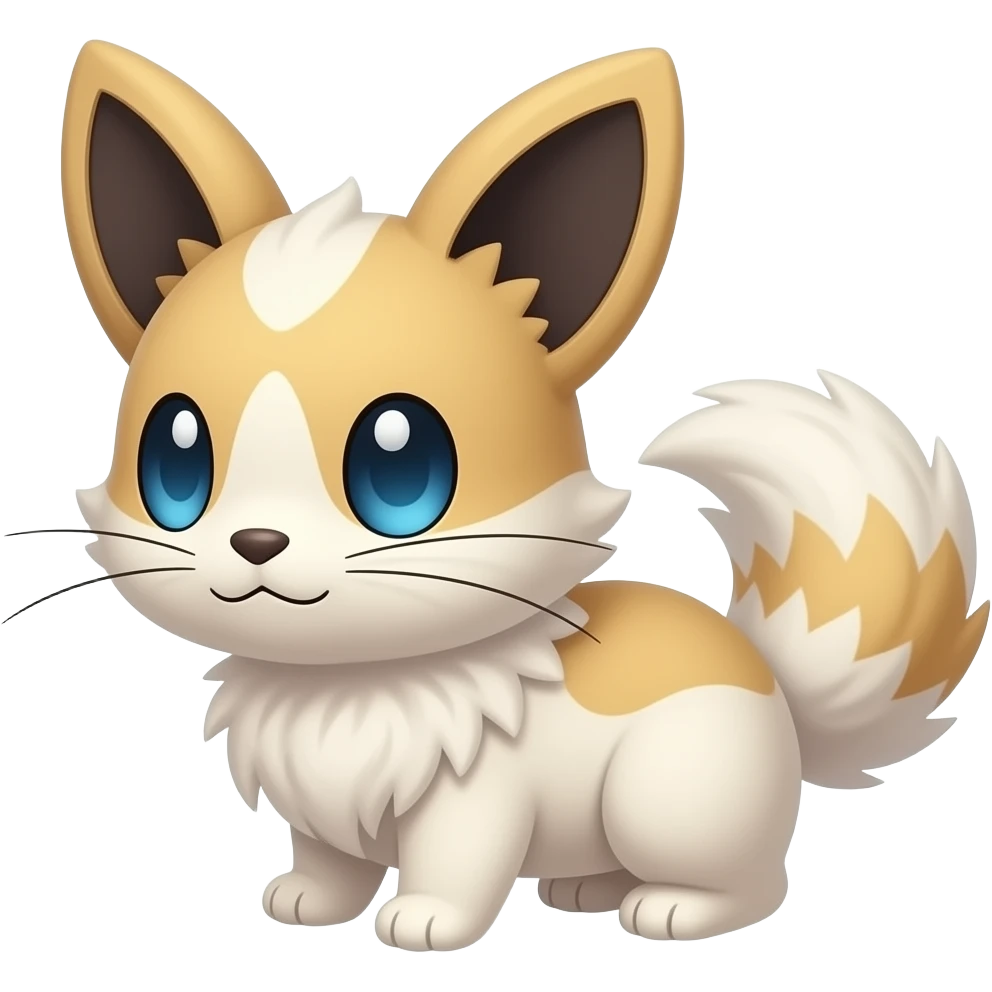 Meowstic-Bunnelby-Minccino-fusion emoji