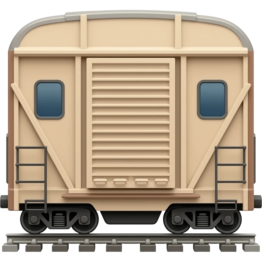 🚄🚃🚃 emoji