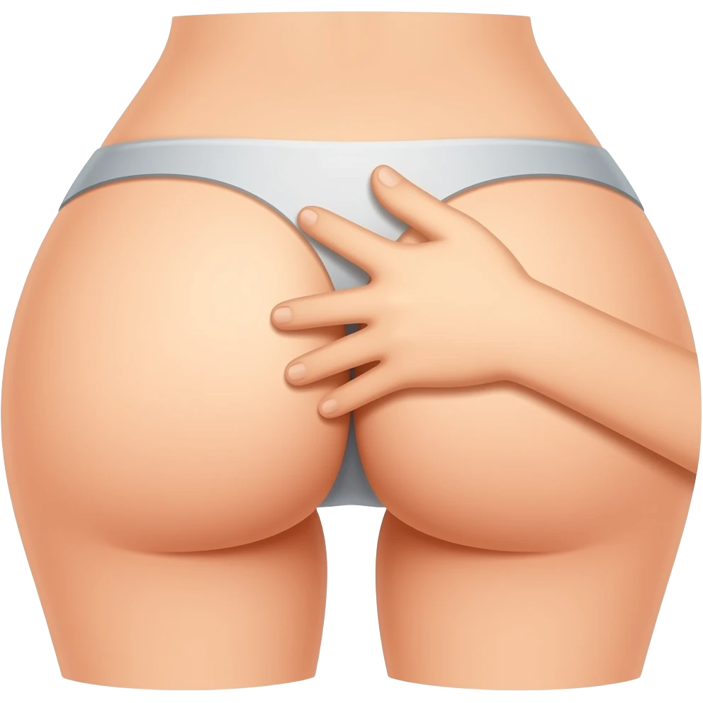 Booty slap emoji