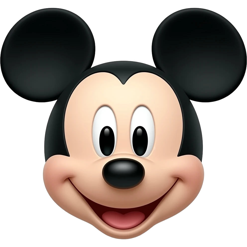 Mickey Mouse emoji