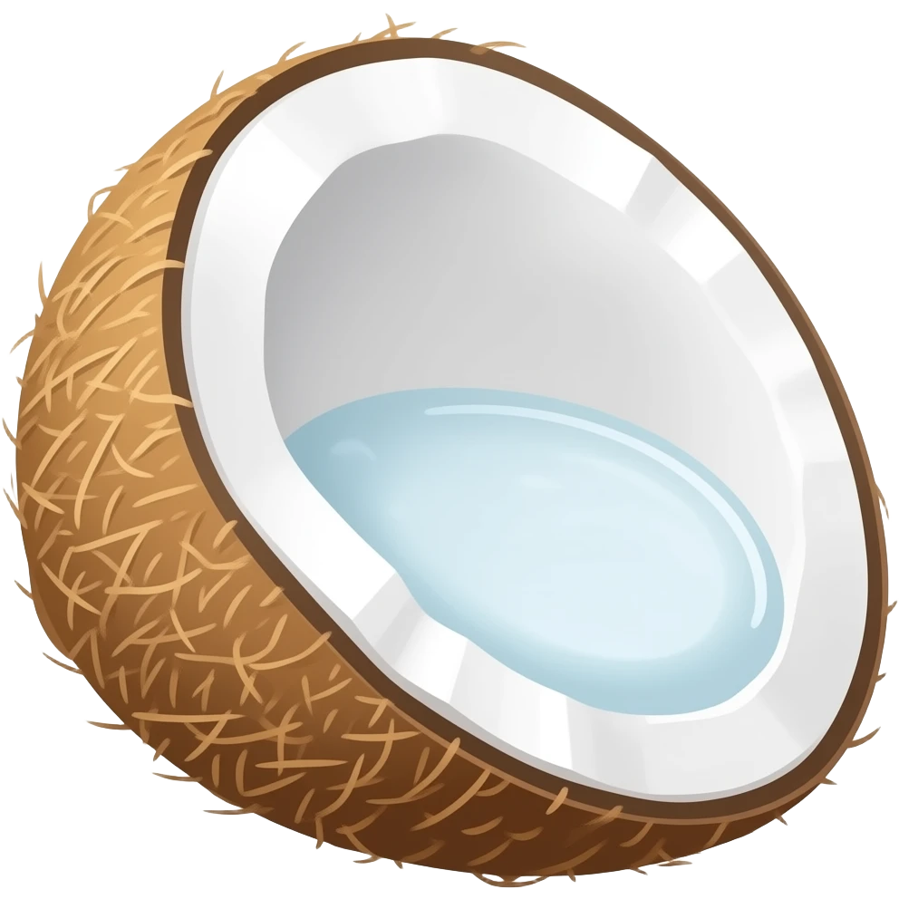 coconut water emoji