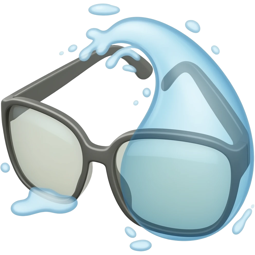 Waterproof specs emoji