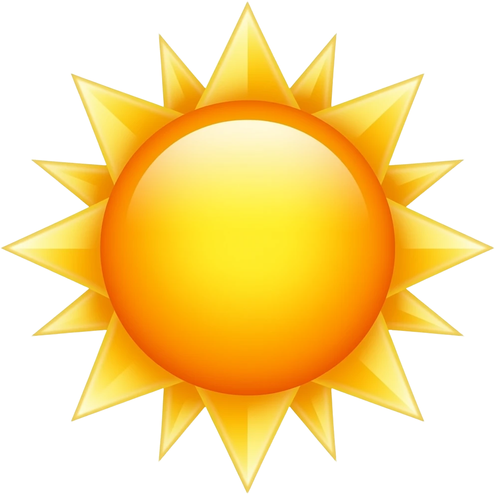 sun emoji