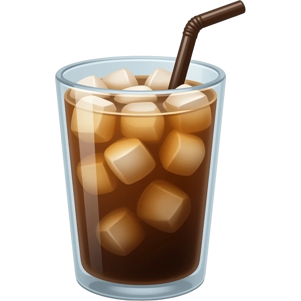 iced latte emoji