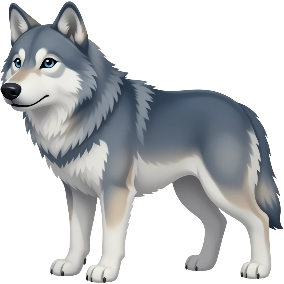 Dire wolf emoji