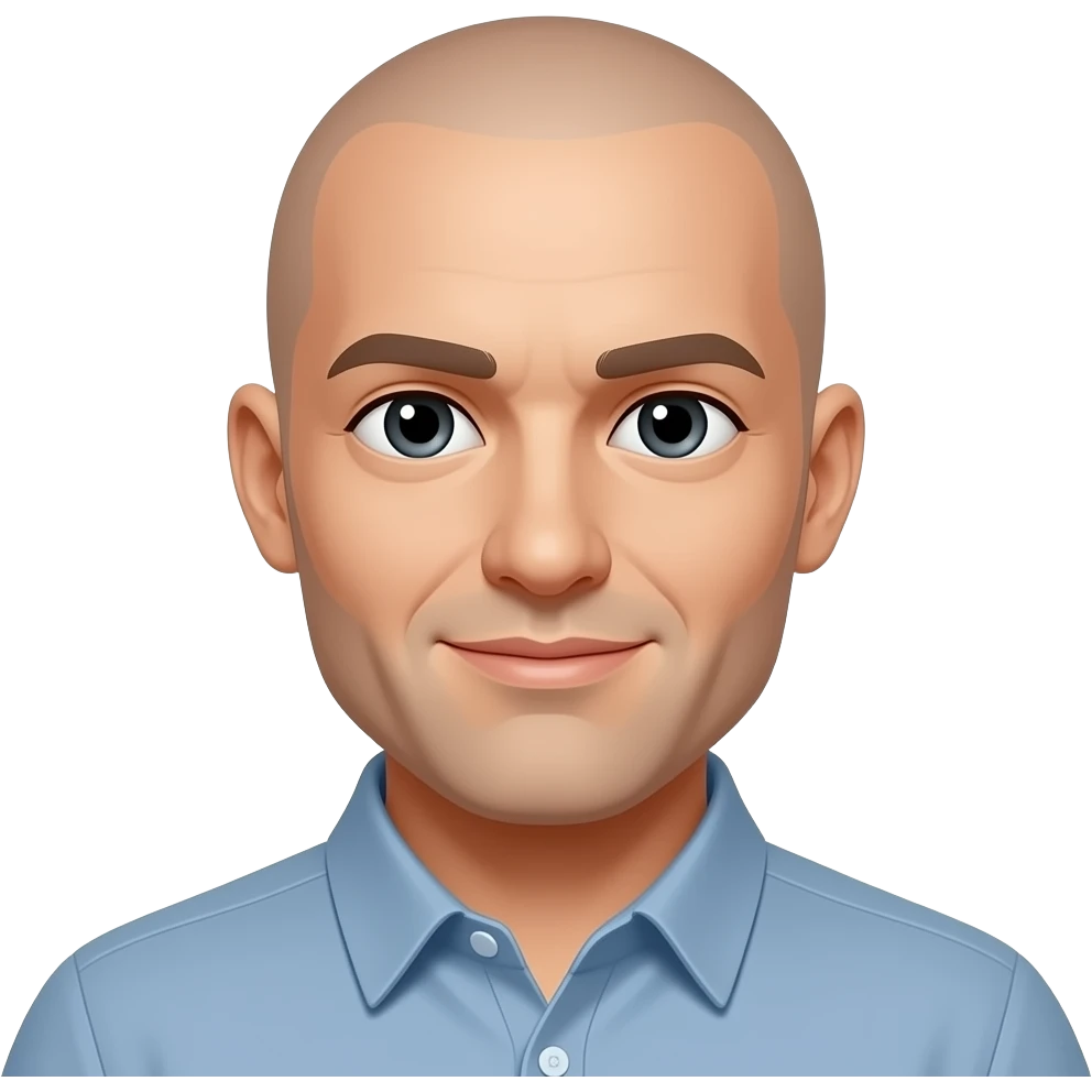homem careca emoji