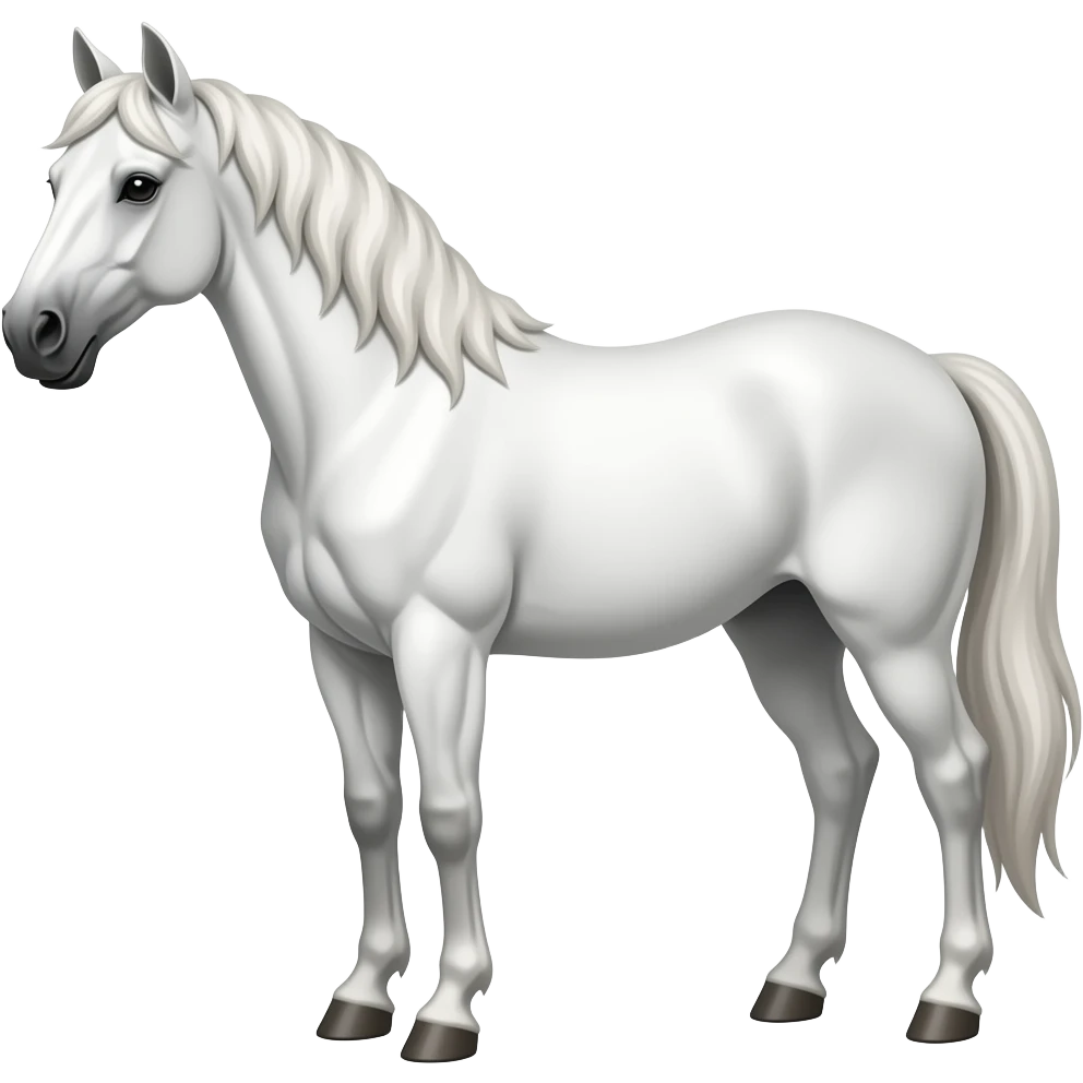 white horse emoji