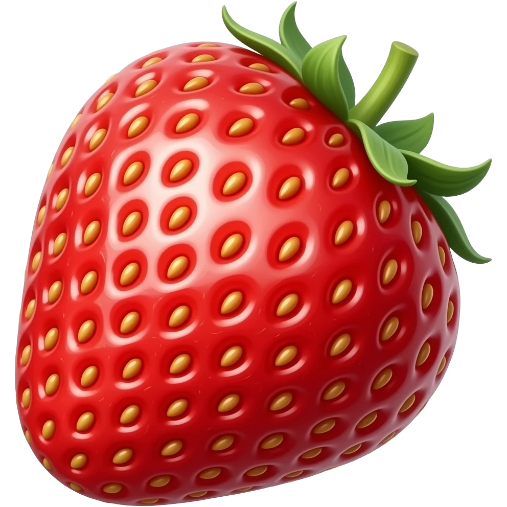 big strawberry emoji