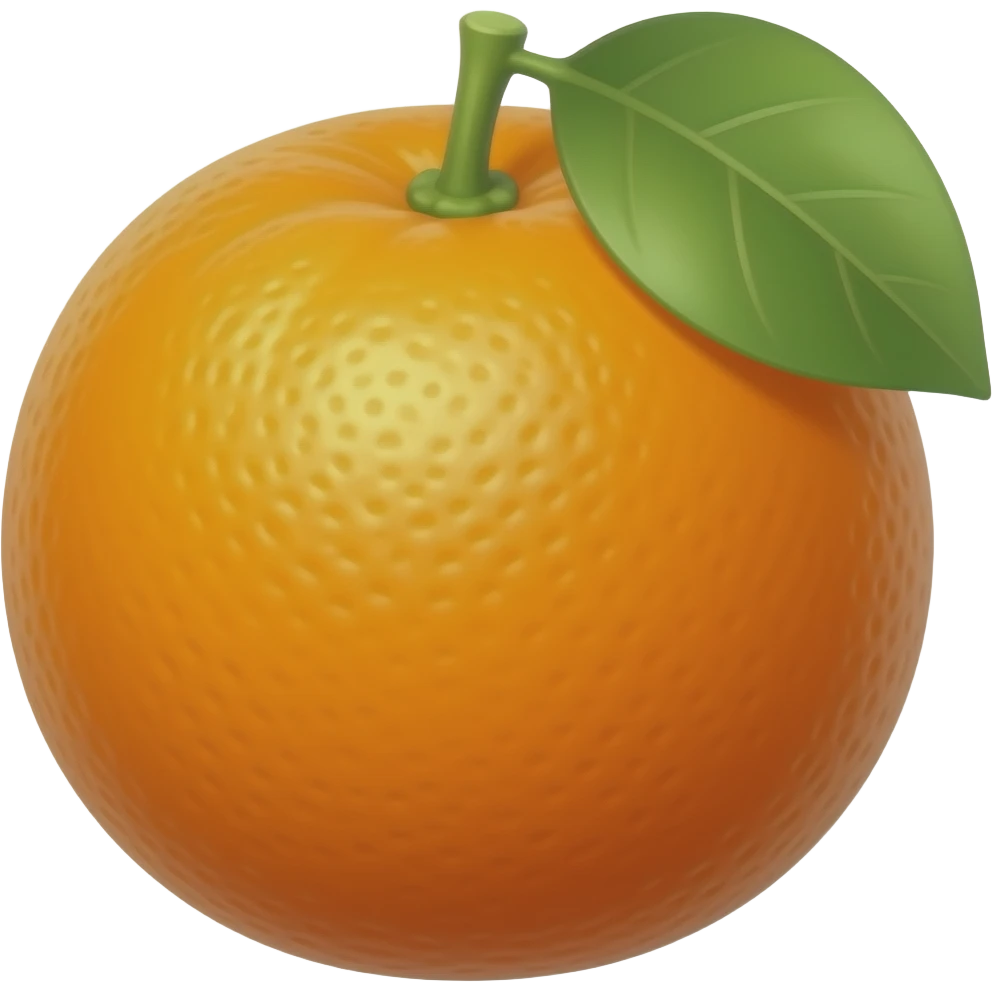 Orange emoji