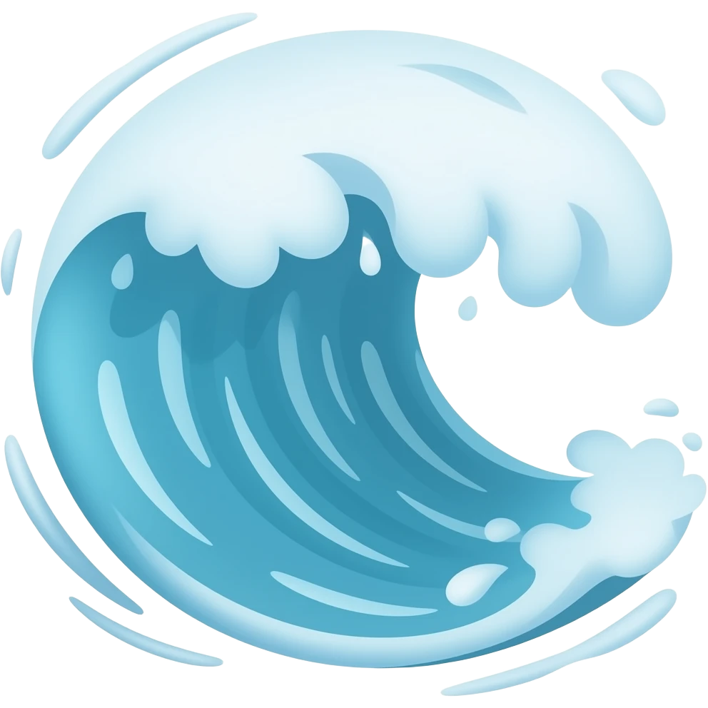 морская волна emoji