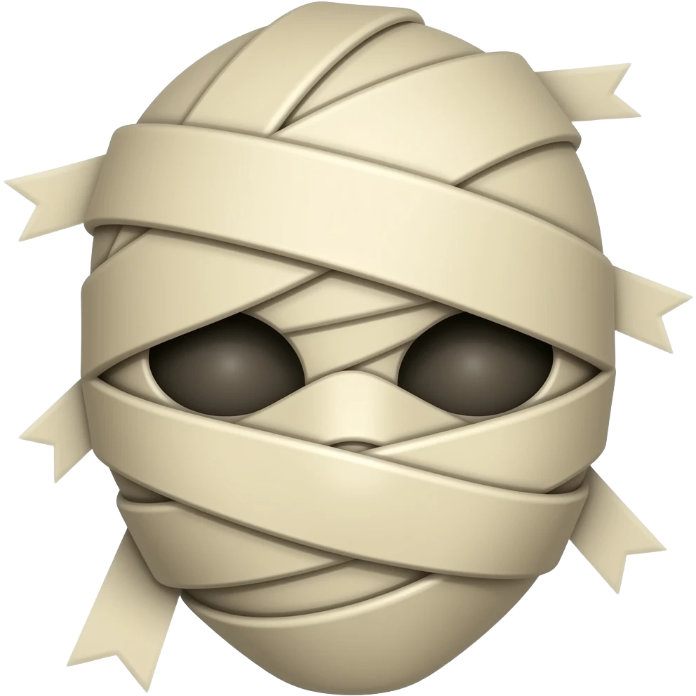 mummy face emoji
