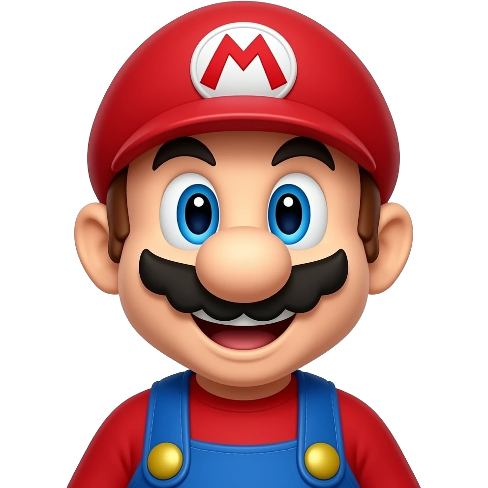 can you make me some emotes of mario laughing emoji