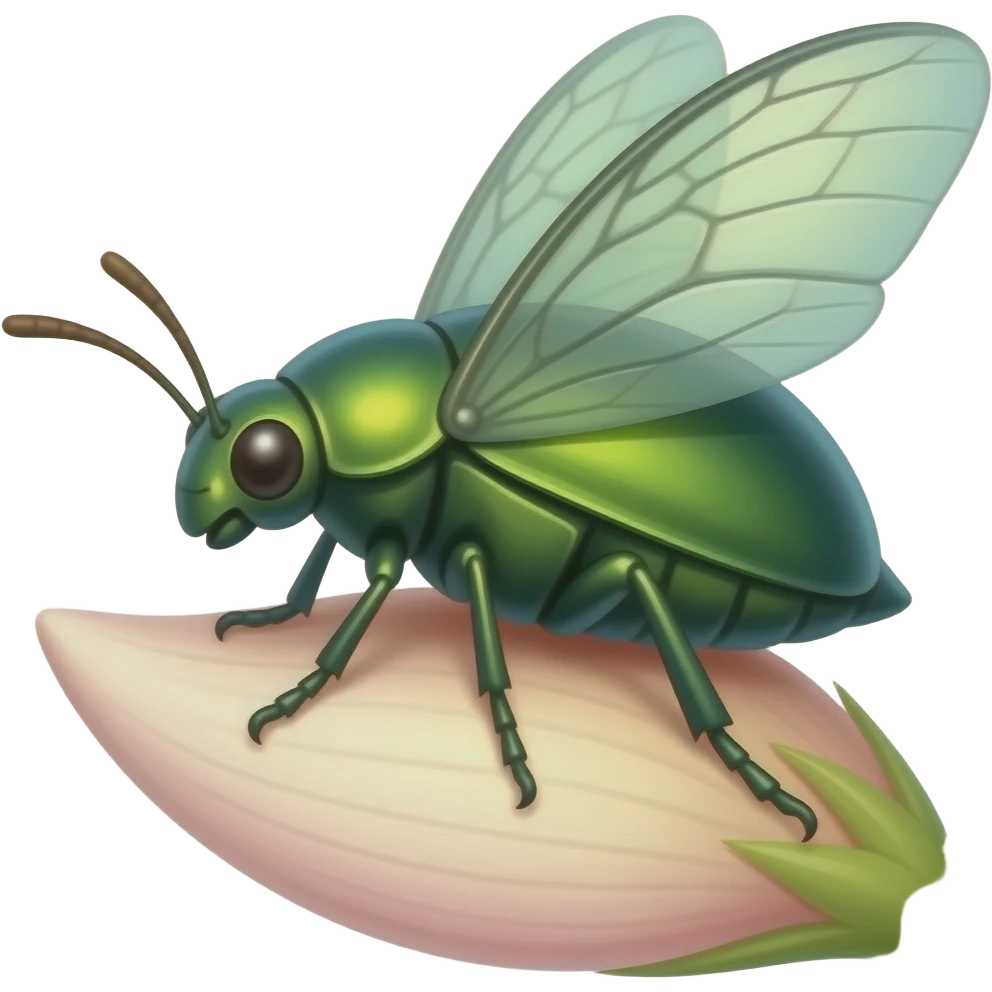 cute garden bug emoji