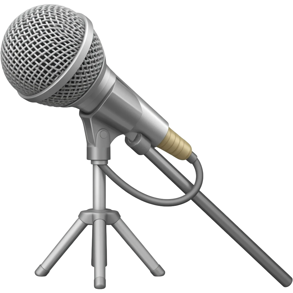 Boom Mic emoji