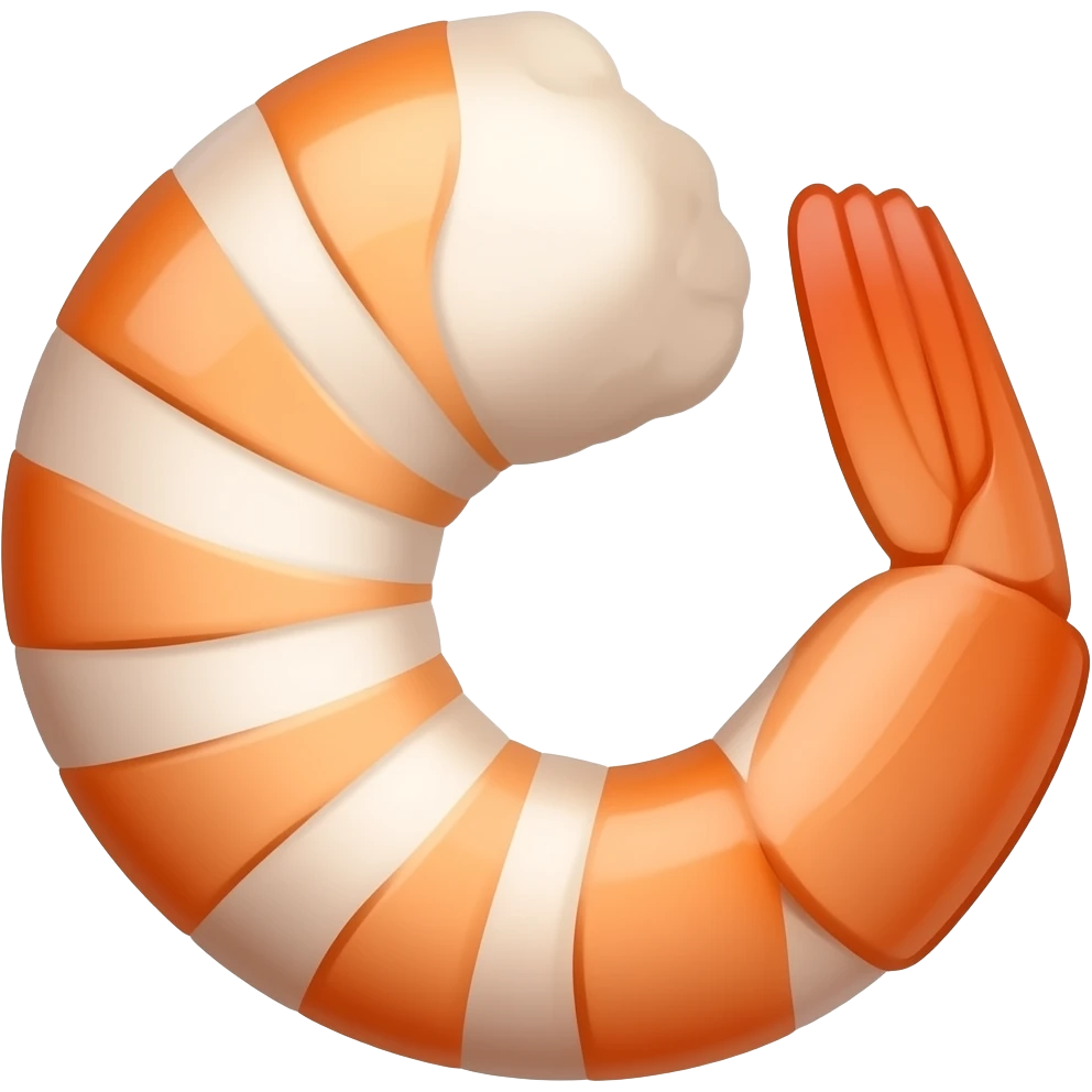 Shrimp and fries emoji