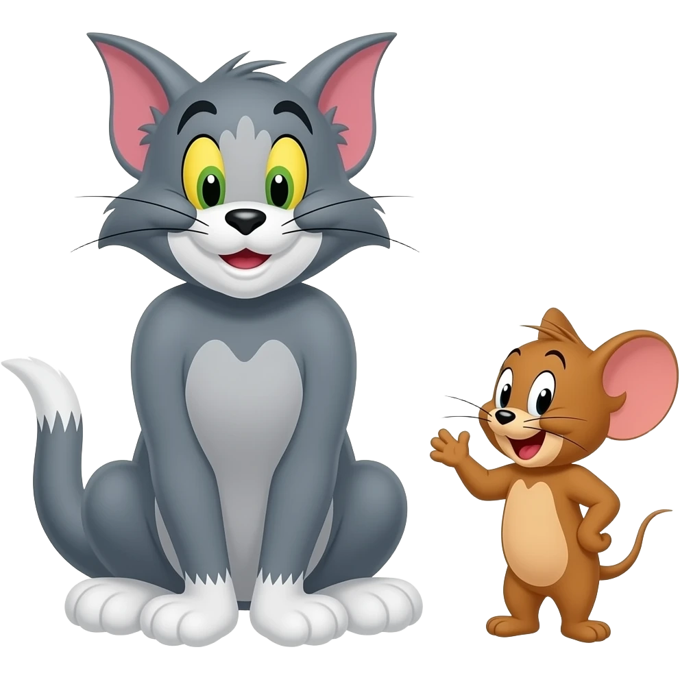 Tom and Jerry emoji